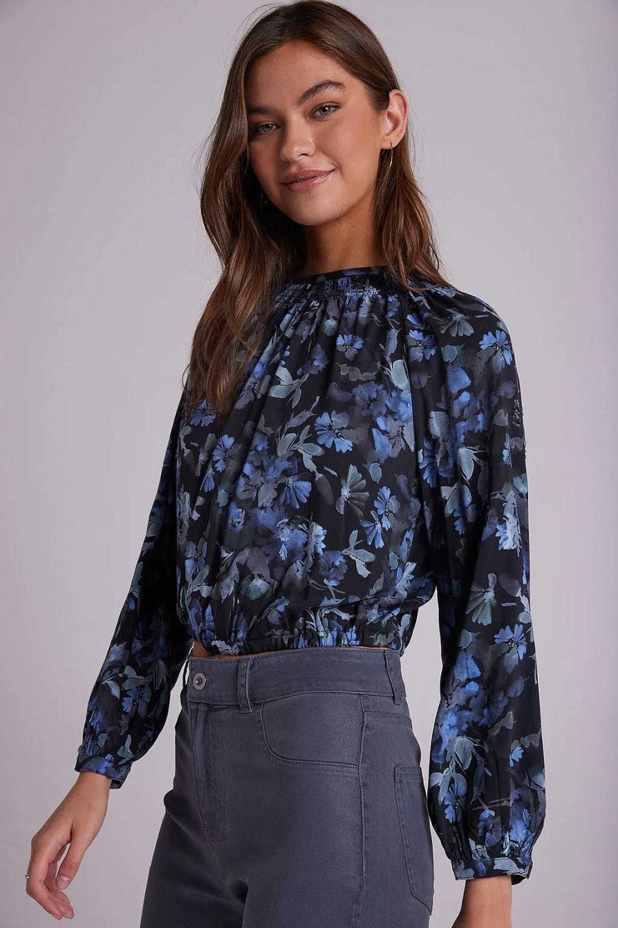 Apparel Bella Dahl | Floral Tie Back Top Xs