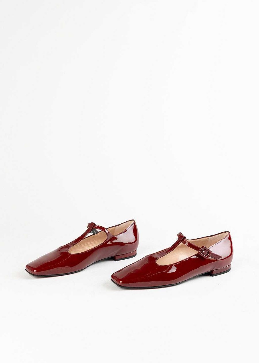 Shoes L'idea by Lori | Patent Mary Jane Wine Patent