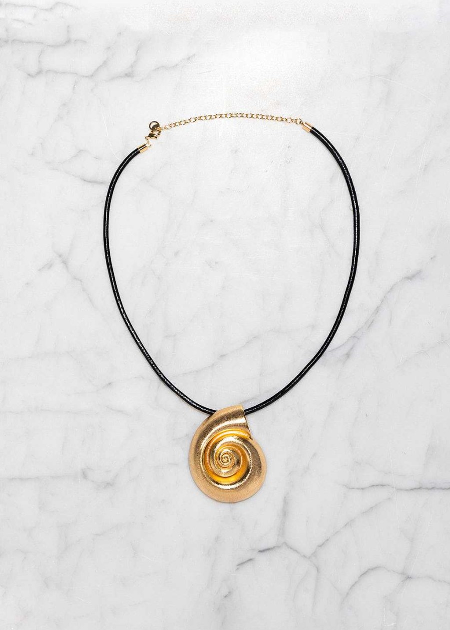 Accessories Lili Claspe | La Mer Necklace Gold