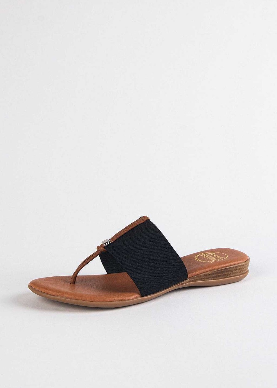 Shoes Andre Assous | Nice Slide Sandal Black