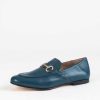 Shoes L'idea by Lori | Loafer With Bit Petrol Leather