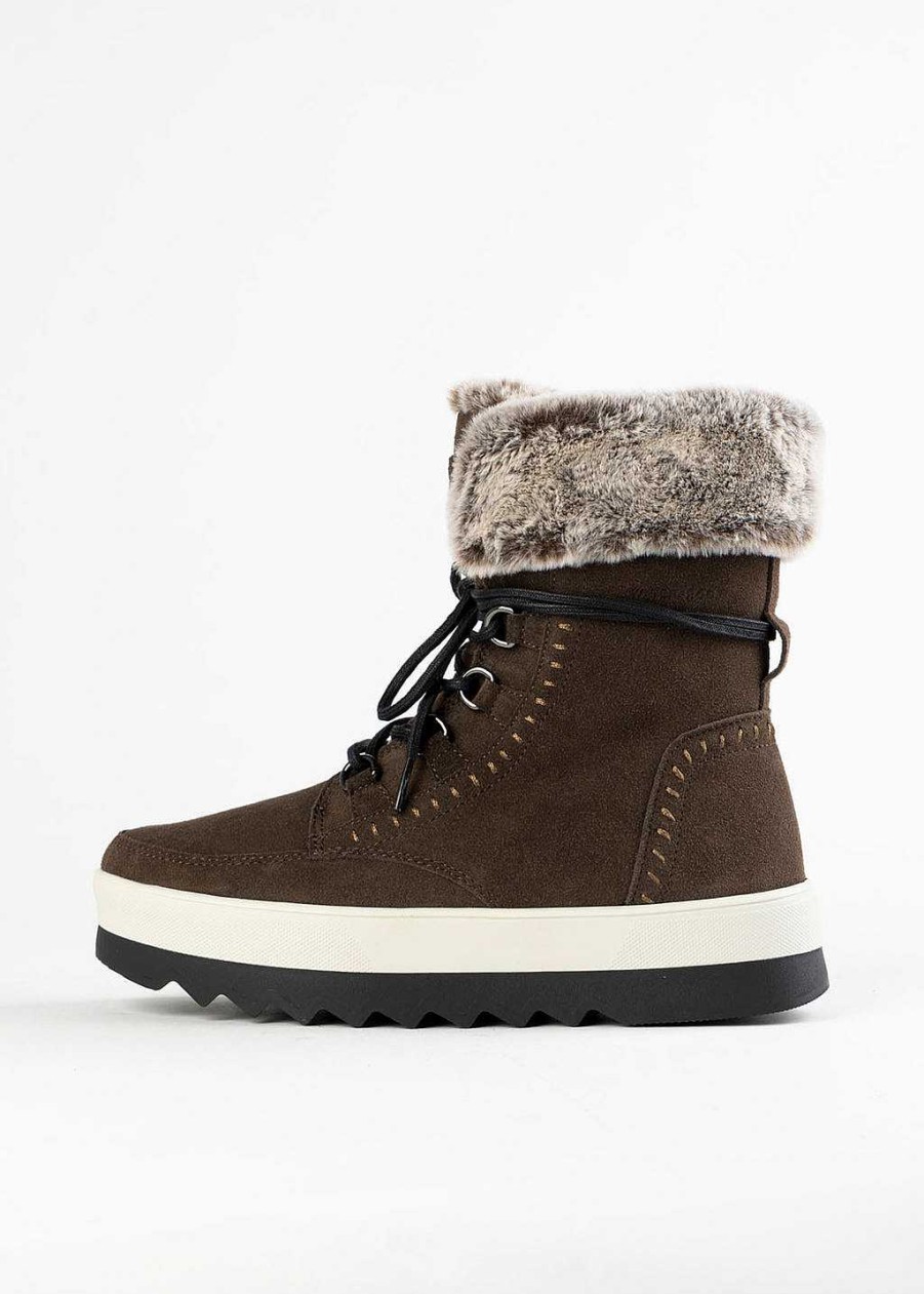 Shoes Cougar | Vanetta Suede Winter Boot Loden