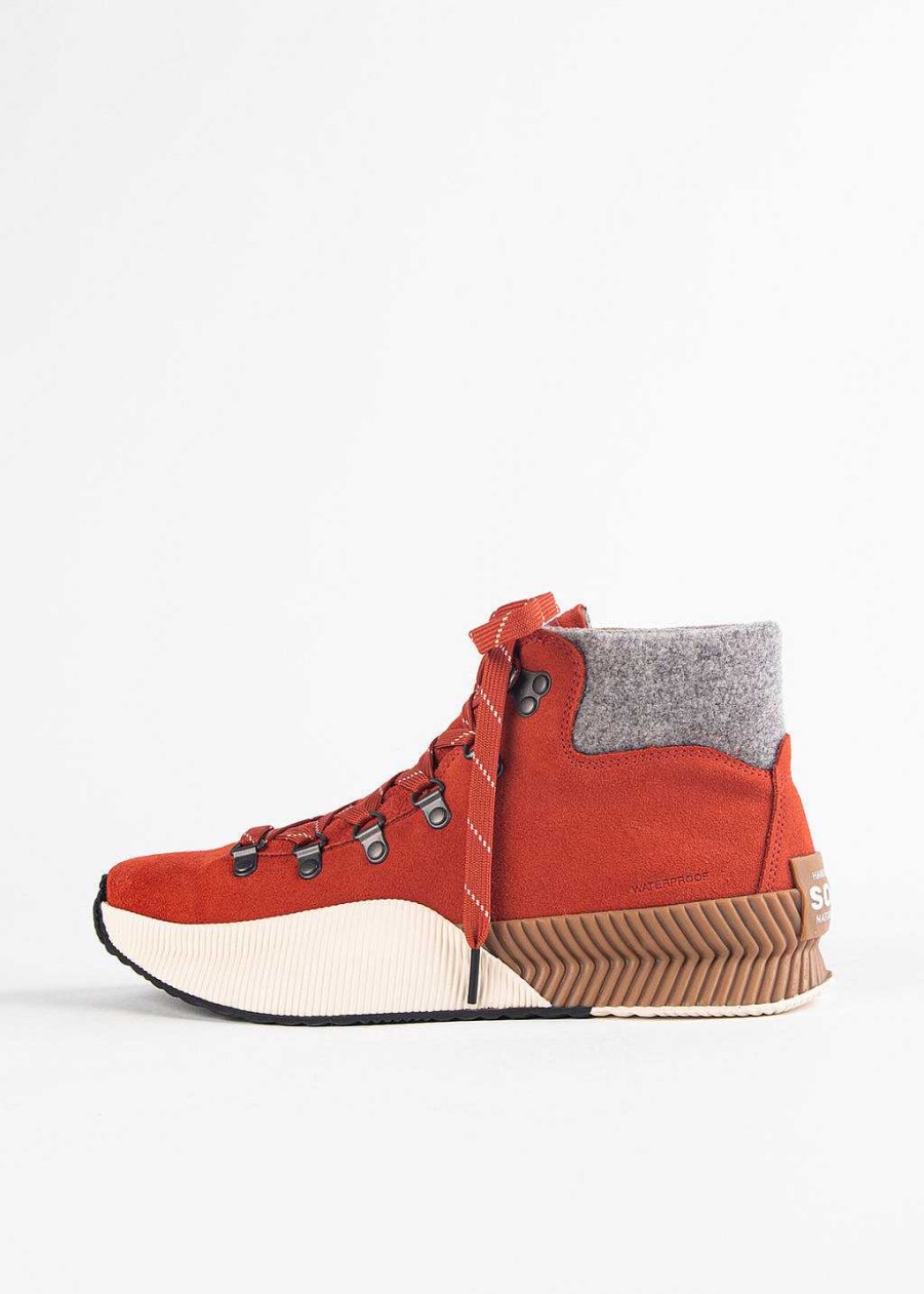 Shoes Sorel | Out And About Conquest Waterproof Boot Warp Red