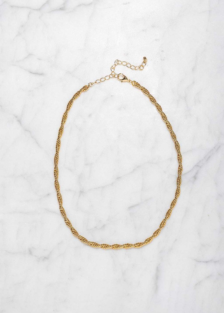 Accessories Armitage Avenue | Rope Chain Necklace Gold