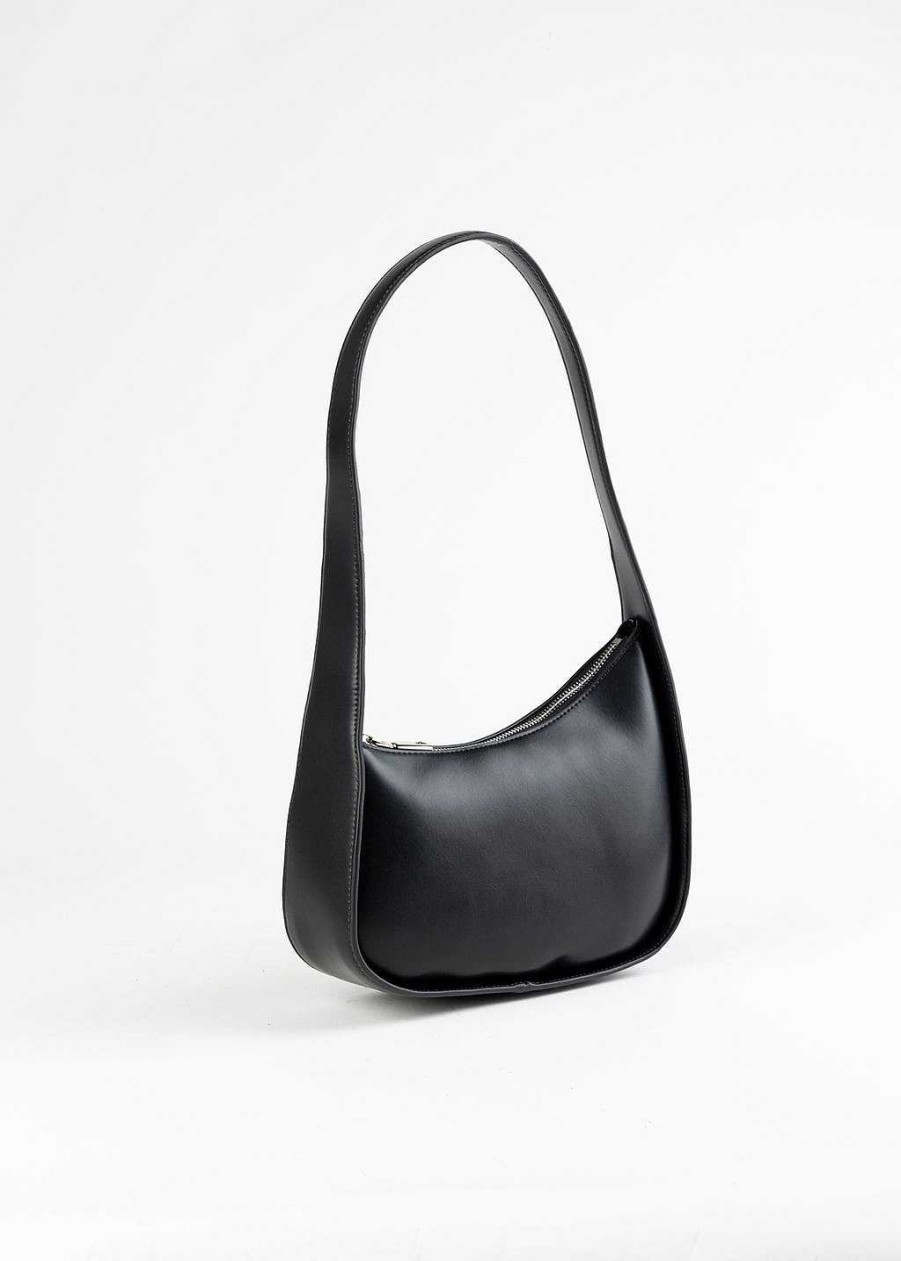 Handbags Melie Bianco | Willow Shoulder Bag Black