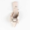 Shoes Jeffrey Campbell | Sit Prettys Flat Champagne Satin