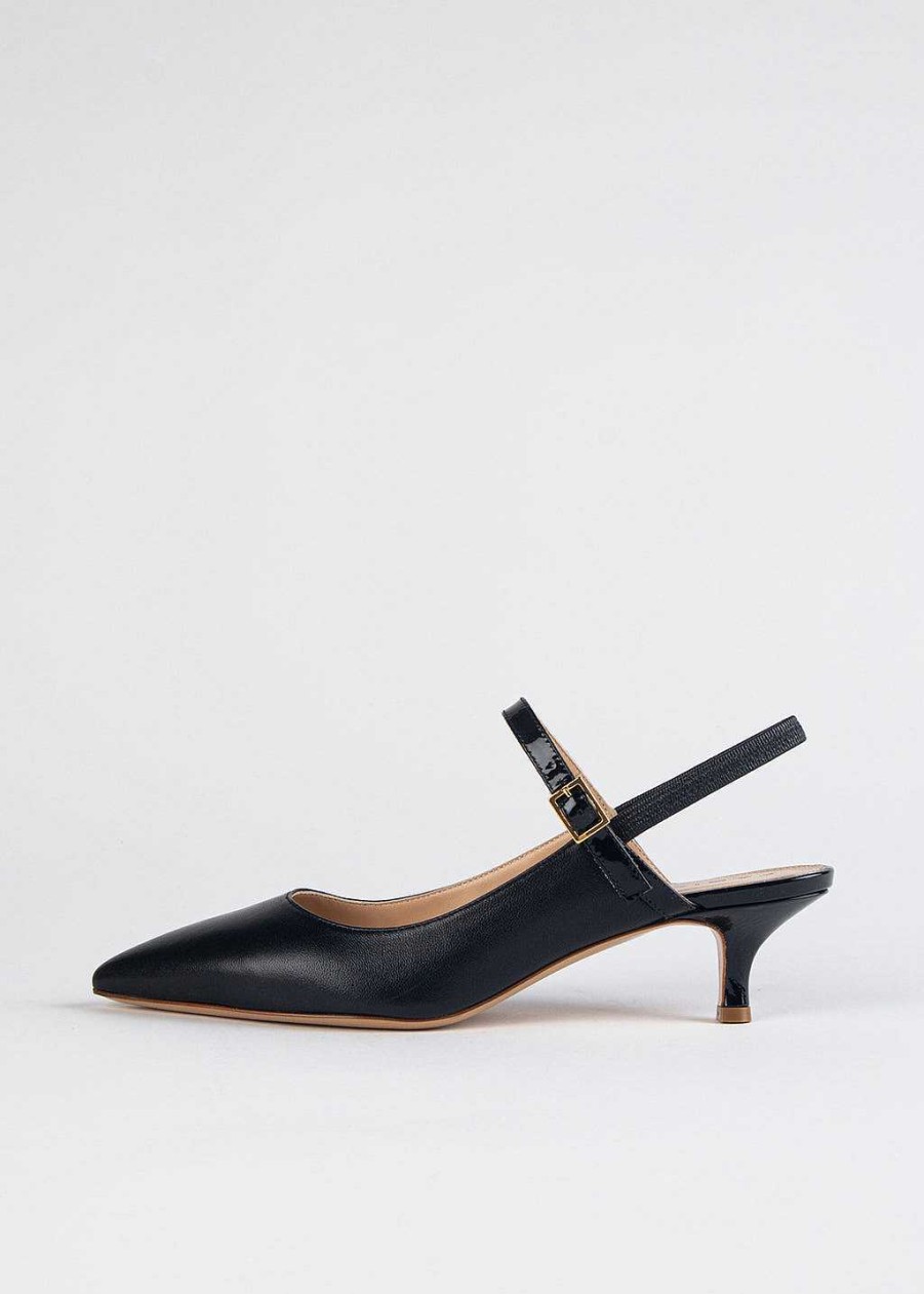 Shoes Fabio Rusconi | Pointed Toe Slingback Black