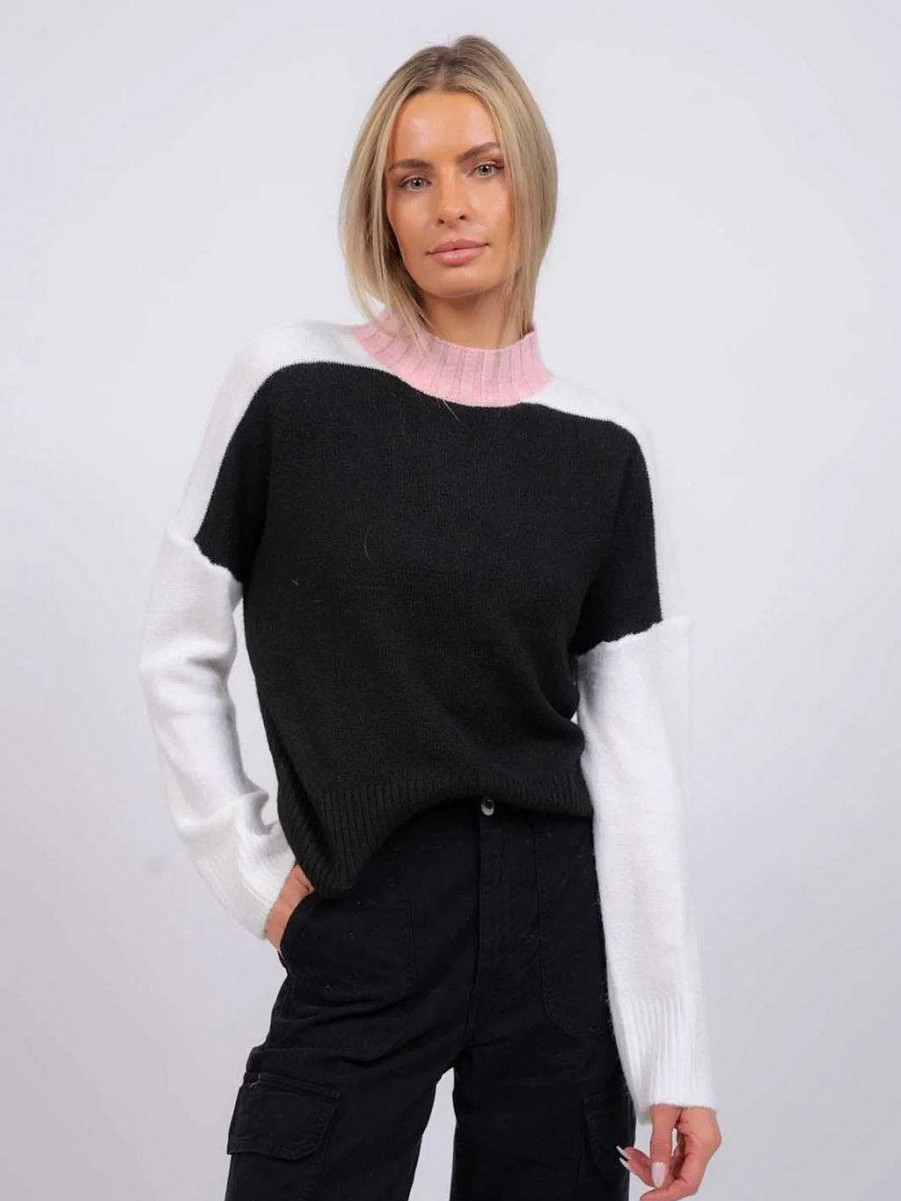 Apparel Central Park West | Bobbie Colorblock Sweater Xs