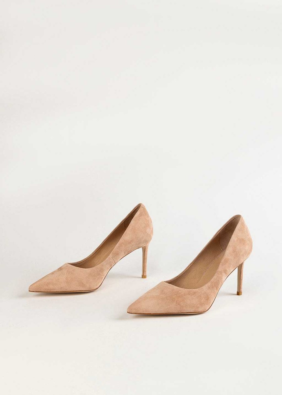 Shoes Jeffrey Campbell | Nikia Suede Pump Nude Suede